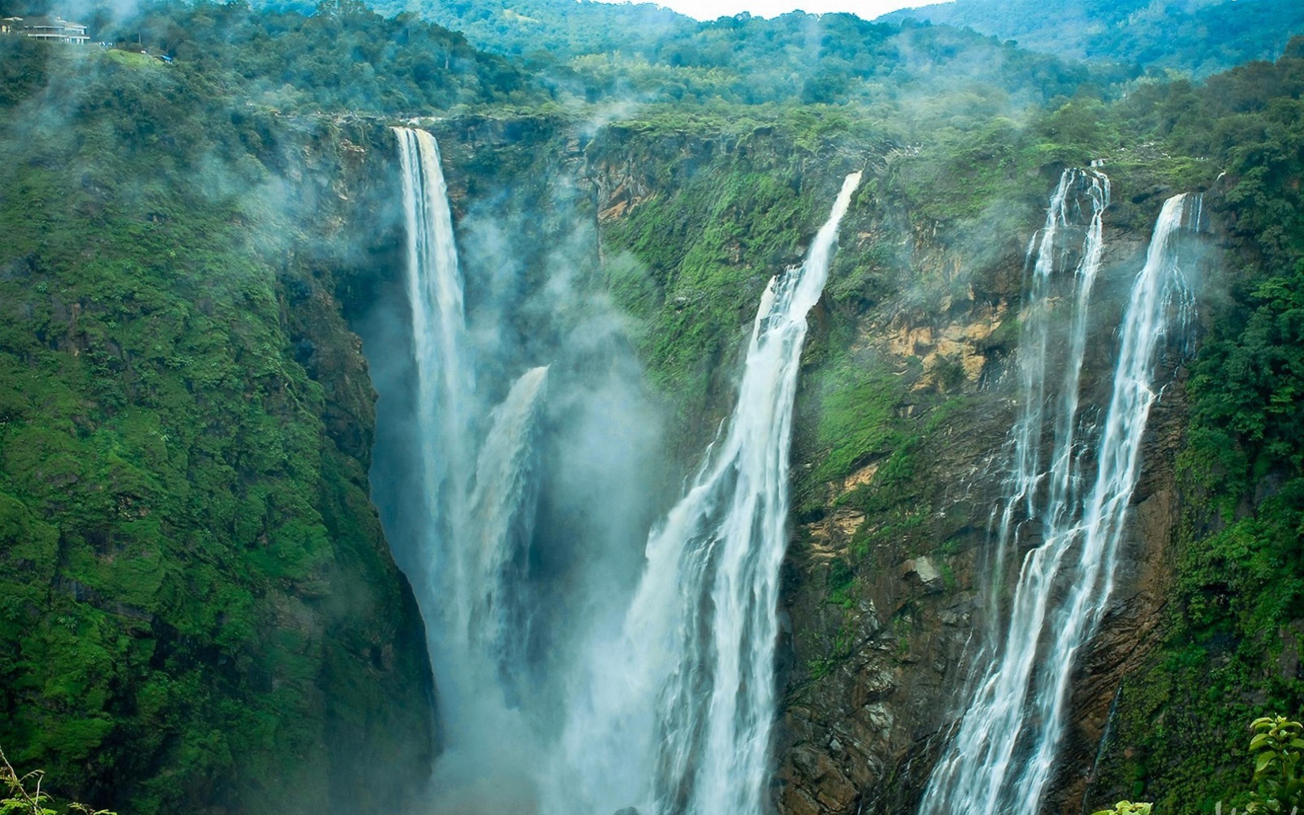 Jog Falls during monsoon