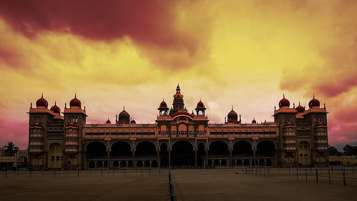 Mysore Palace at night